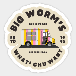 big worm's Sticker